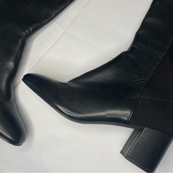 Stuart Weitzman Womens 5050 Yuliana Over The Knee Block heel Boots Size 6.5 - Picture 10 of 15